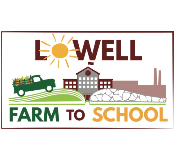 Lowell Farm to School logo 